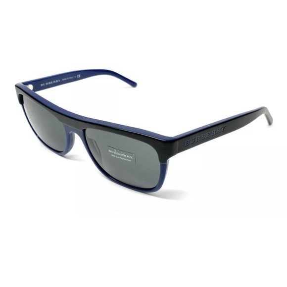Burberry Men's Black and Blue Sunglasses!